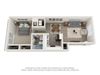 1 Bedroom, 1 Bathroom (Large)